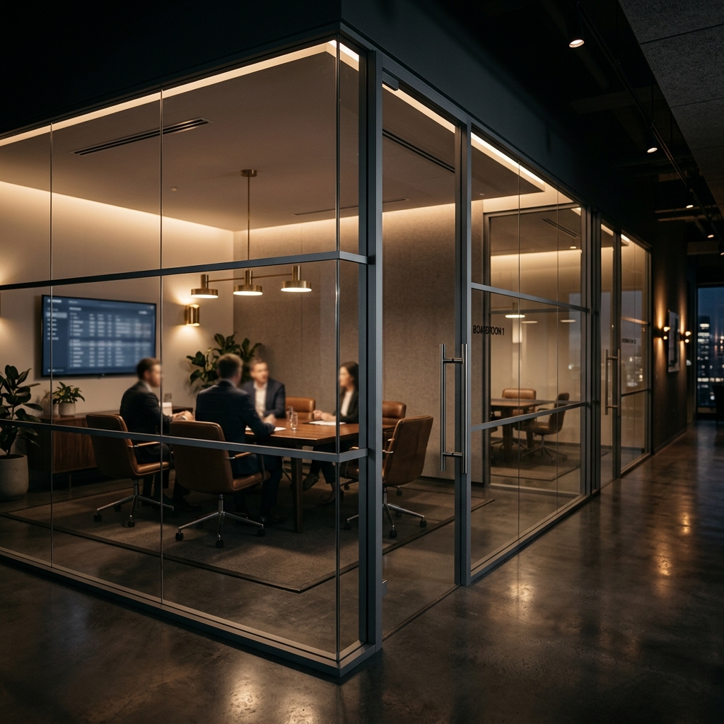 Glass Partition System